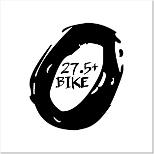 27.5 plus bike Posters and Art